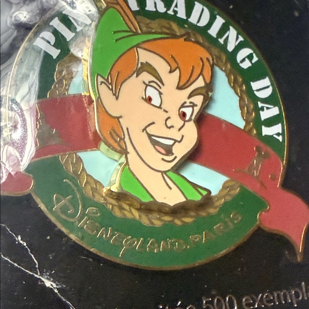 Disneyland Paris Limited Edition Peter Pan Pin